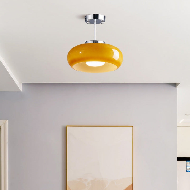 Taklampa Vintage Glas Hänglampa