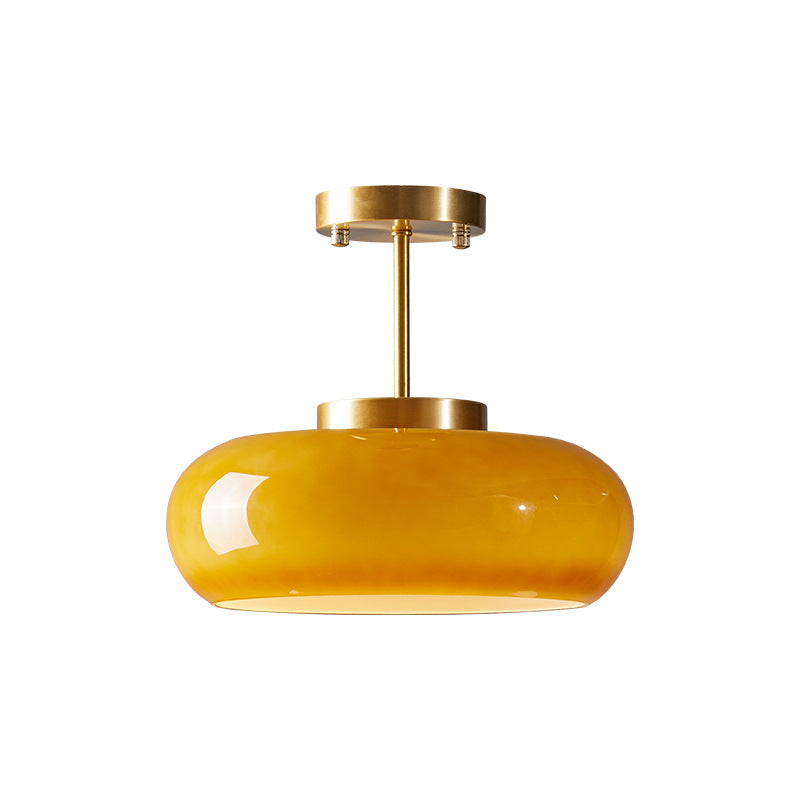 Taklampa Vintage Glas Hänglampa
