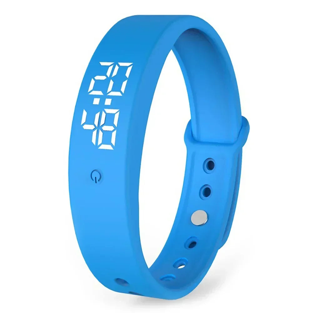 Fitness Tracker Vattentålig Digital Sportklocka