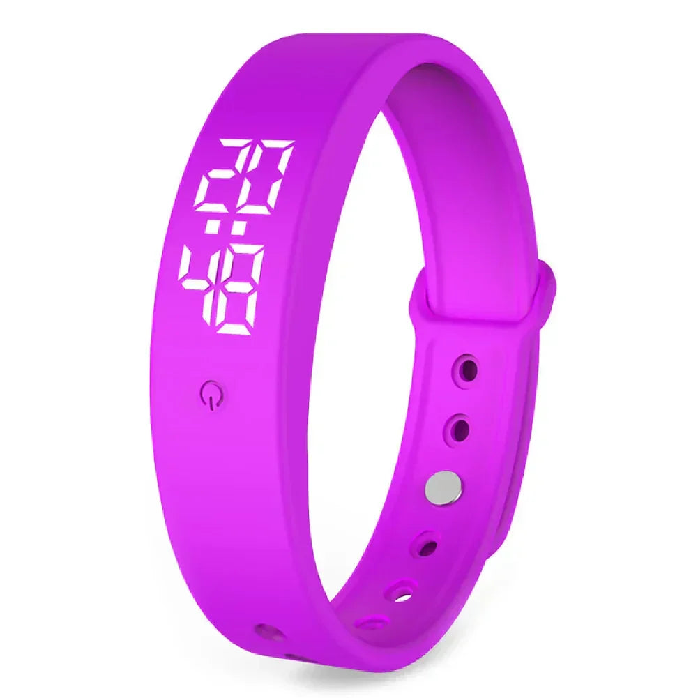 Fitness Tracker Vattentålig Digital Sportklocka