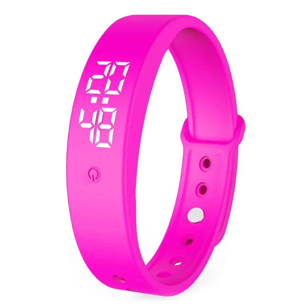Fitness Tracker Vattentålig Digital Sportklocka