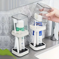 SleekBrush - Elegant tandborsthållare för ett rotfritt badrum | 1+1 Gratis