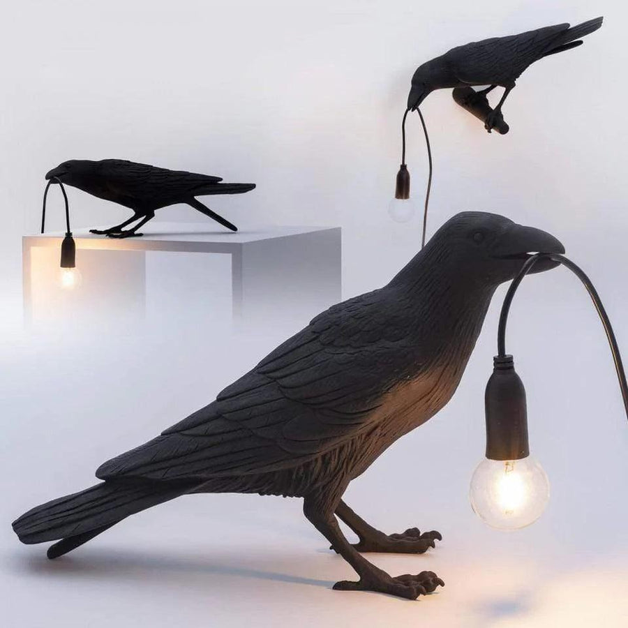 Fågel Lamp – Elegant LED Vägglampa för Hem &amp; Dekor