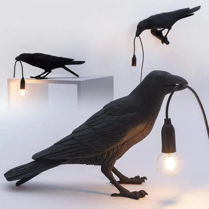 Fågel Lamp – Elegant LED Vägglampa för Hem &amp; Dekor