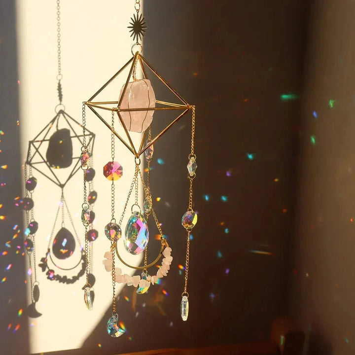 Healing Crystal Suncatcher